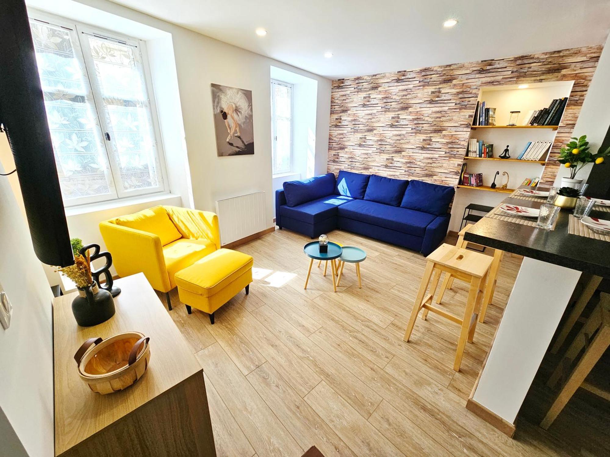 Rez De Chaussee Appartement A Tournus - Yellow Екстериор снимка